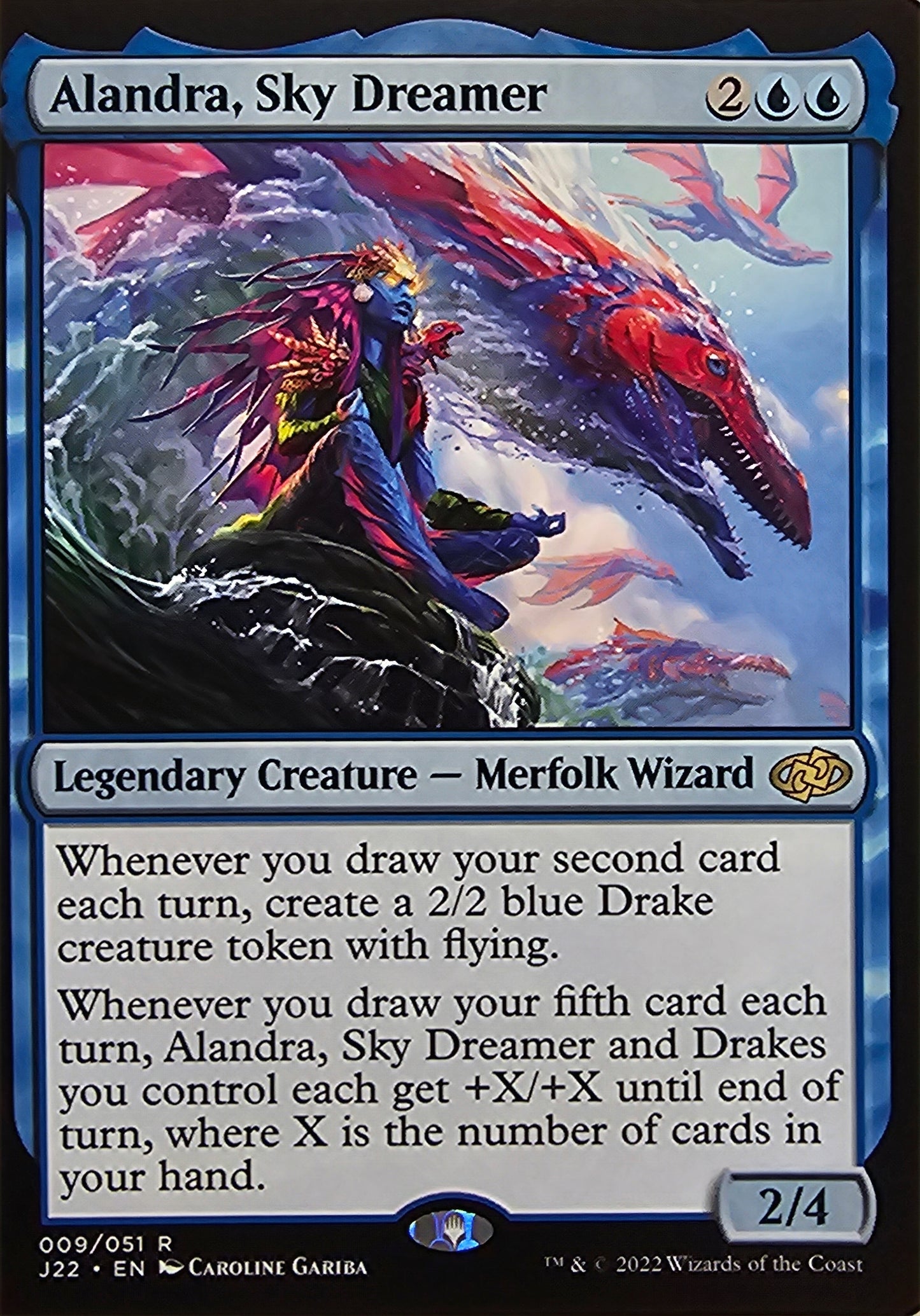 Magic The Gathering Alandra, Sky Dreamer Single Card