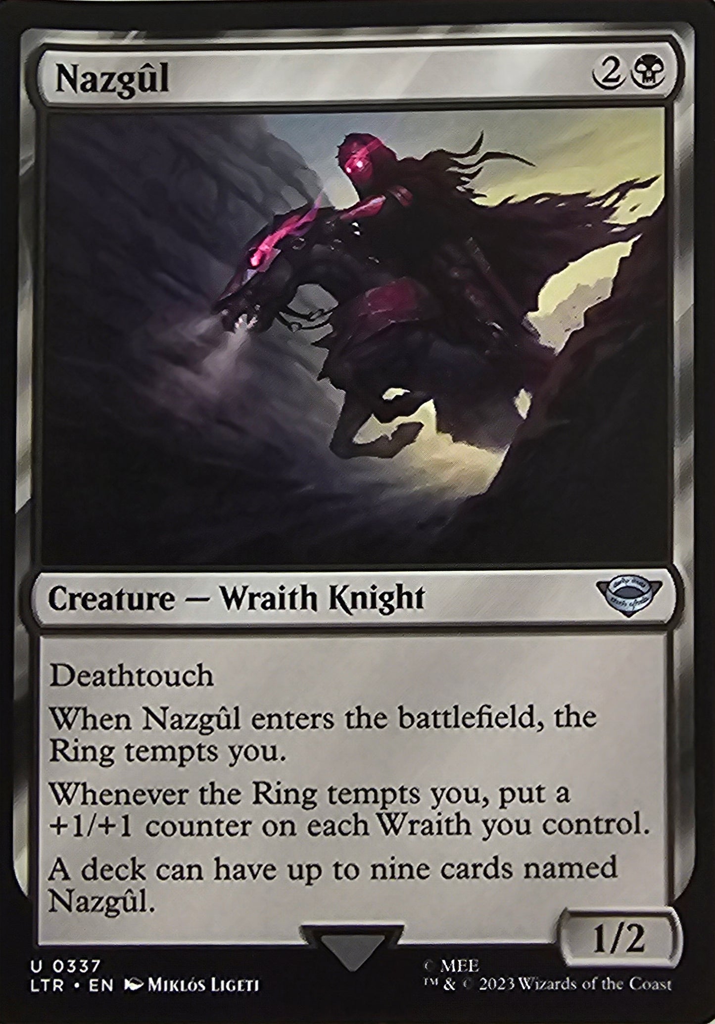 Magic The Gathering Nazgul (337) Single Card