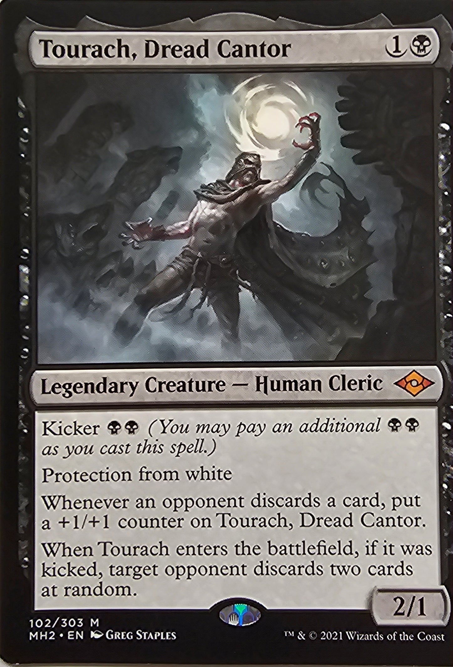 Magic The Gathering Tourach, Dread Cantor Single Card