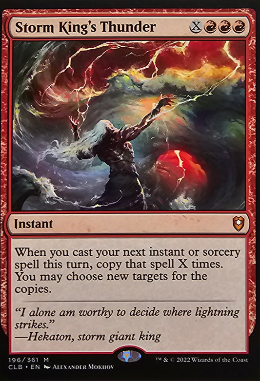 Magic The Gathering Storm King's Thunder Single Card