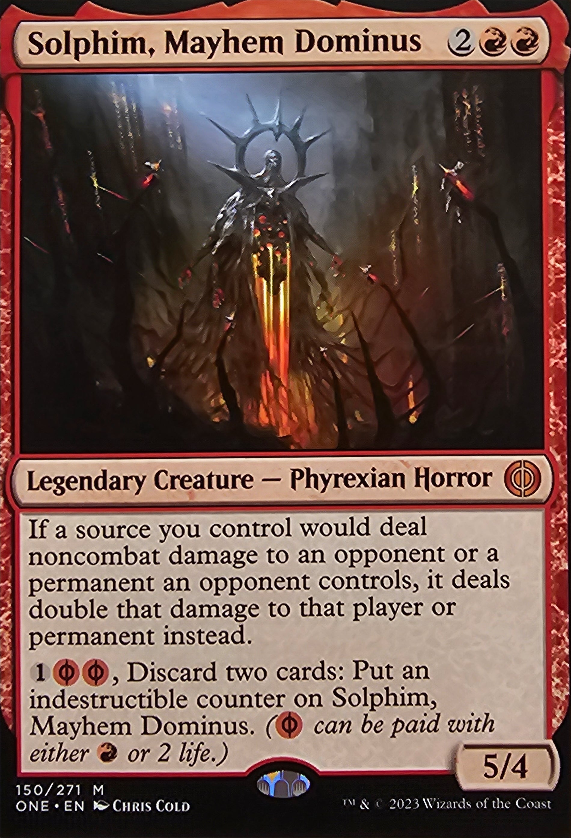 Magic The Gathering Solphim Mayhem Dominus Single Card Unified Cards magic-the-gathering-solphim-mayhem-dominus-single-card-unified-cards