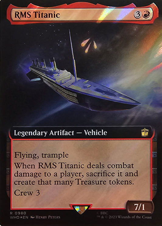 Magic The Gathering RMS Titanic (Extended Art) (Surge Foil) Single Card