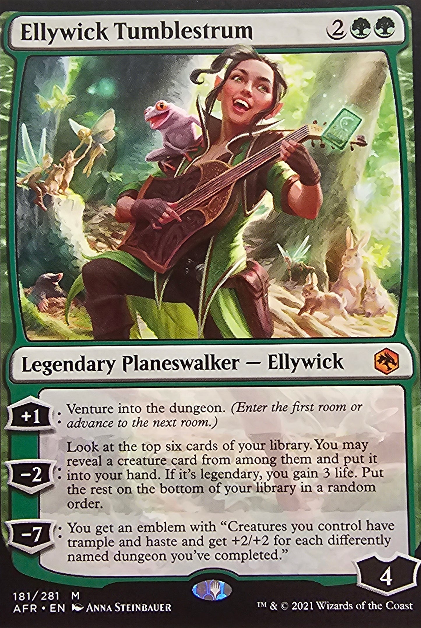 Magic The Gathering Ellywick Tumblestrum Single Card