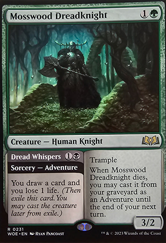 Magic The Gathering Mosswood Dreadknight Single Card