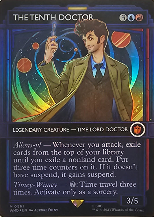 Magic The Gathering The Tenth Doctor (Showcase) (Foil) Single Card