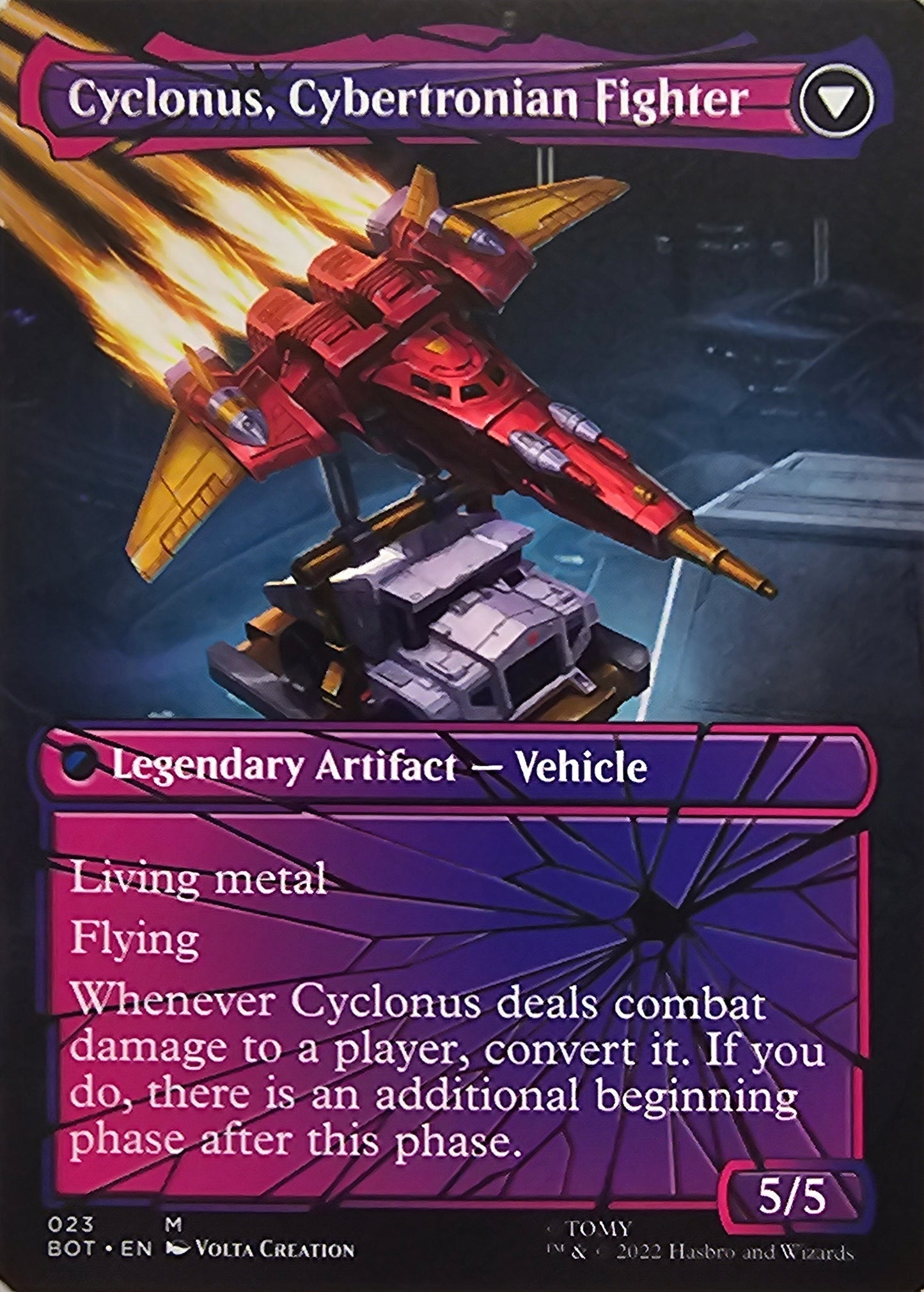 Magic The Gathering Cyclonus, the Saboteur (Shattered Glass) Single Card