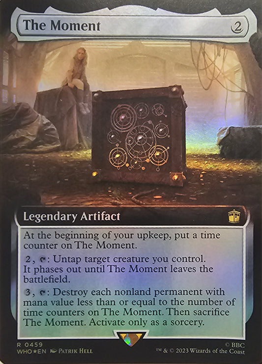 Magic The Gathering The Moment (Extended Art) (Foil) Single Card