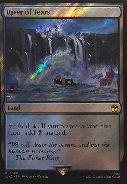 Magic The Gathering River of Tears (Surge Foil) Single Card