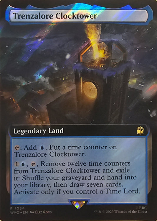 Magic The Gathering Trenzalore Clocktower (Extended Art) (Surge Foil) Single Card