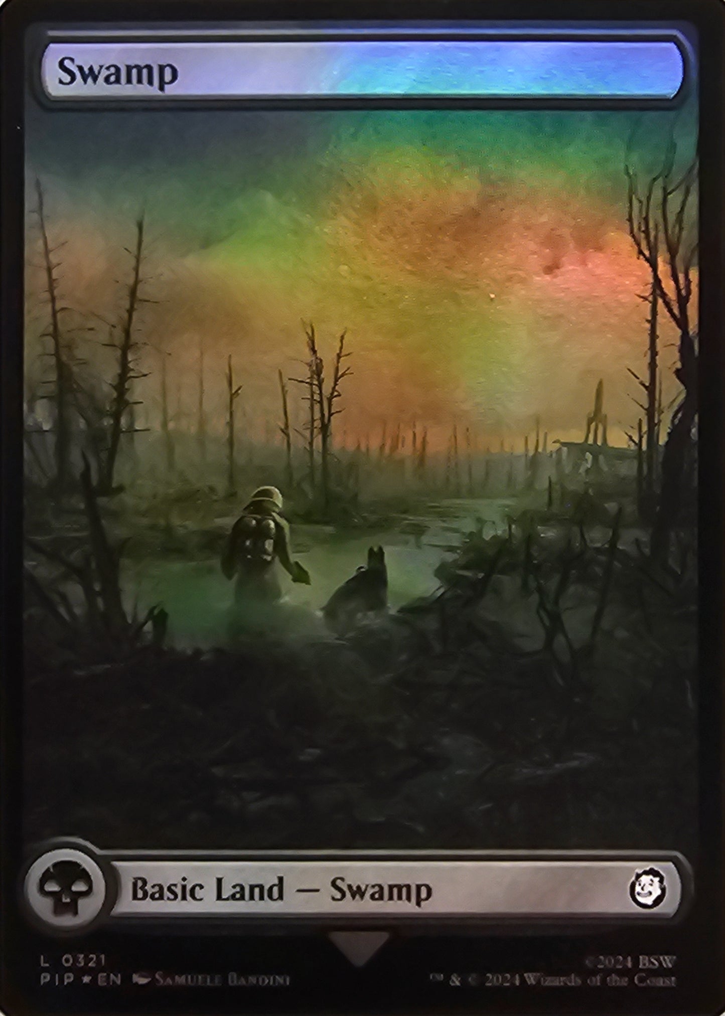 Magic The Gathering Swamp (Foil) (321) Single Card