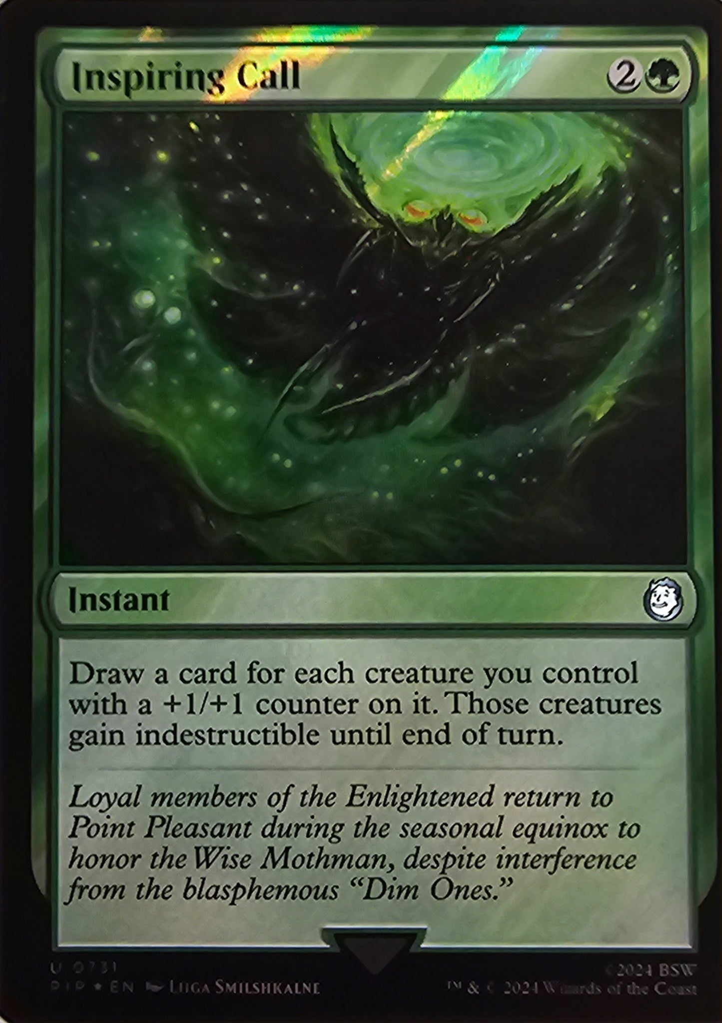 Magic The Gathering Inspiring Call (Surge Foil) Single Card