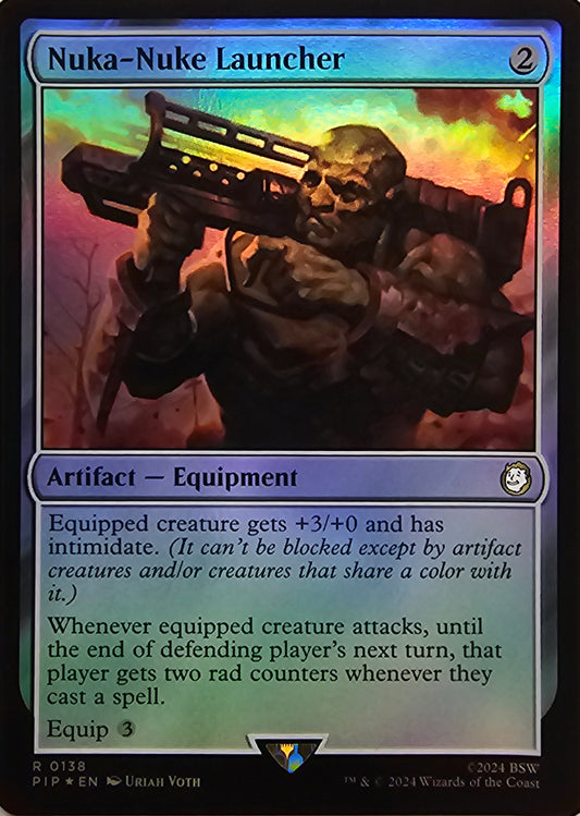 Magic The Gathering Nuka-Nuke Launcher (Foil) Single Card