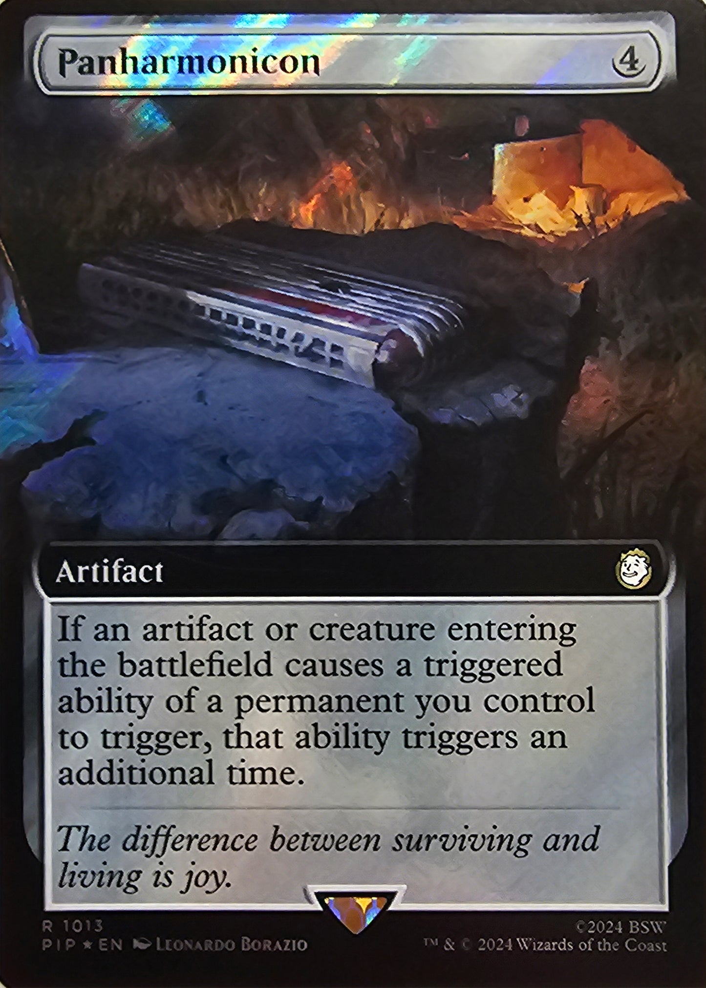 Magic The Gathering Panharmonicon (Borderless) (Surge Foil) Single Card