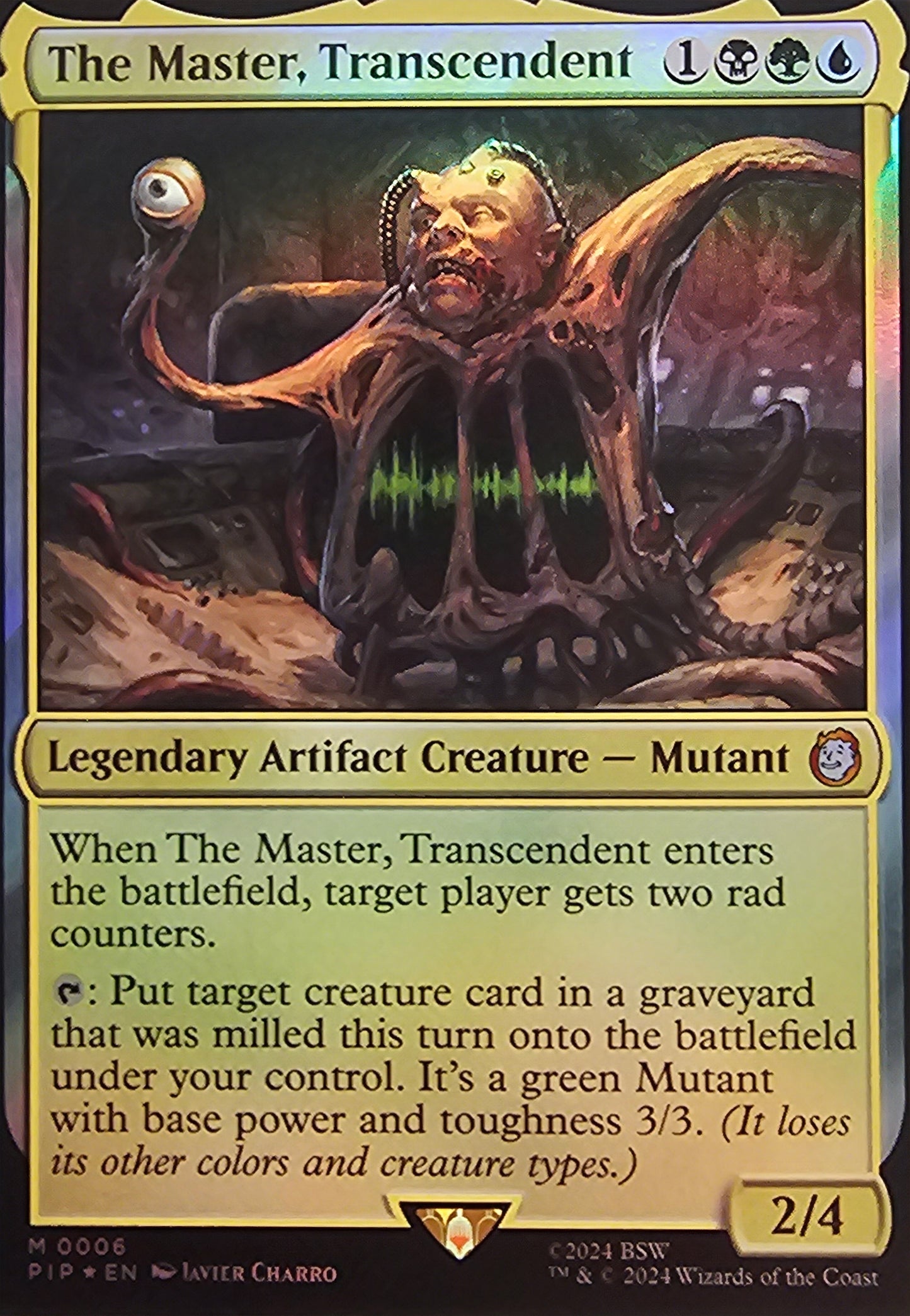 Magic The Gathering The Master, Transcendent (Foil) Single Card