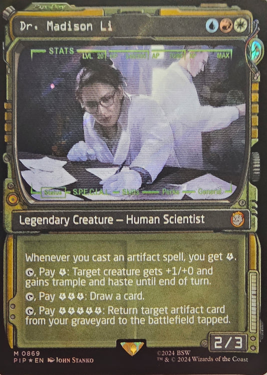 Magic The Gathering Dr. Madison Li (Showcase) (Surge Foil) Single Card