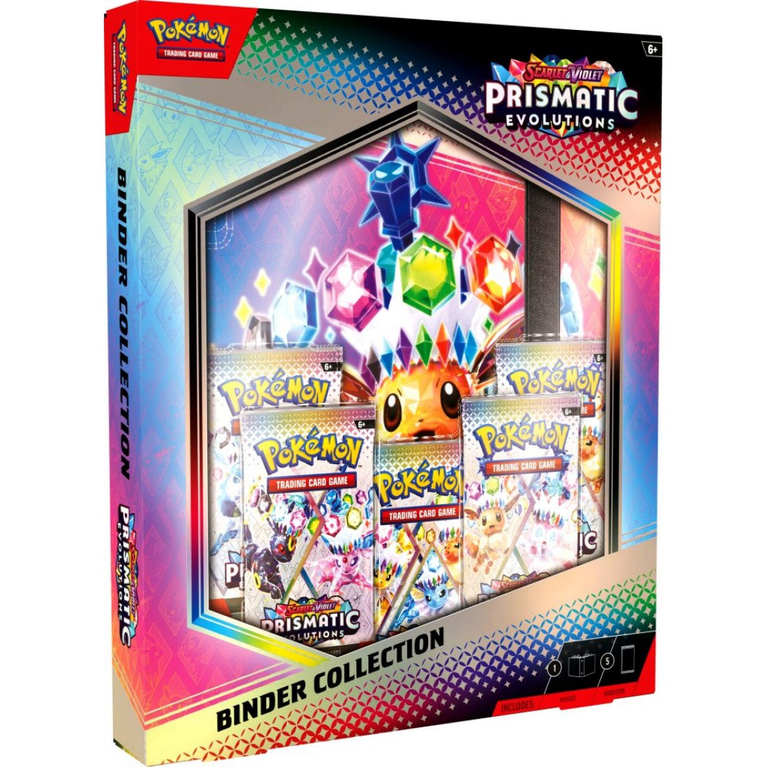 Pokemon Prismatic Evolutions Binder Collection