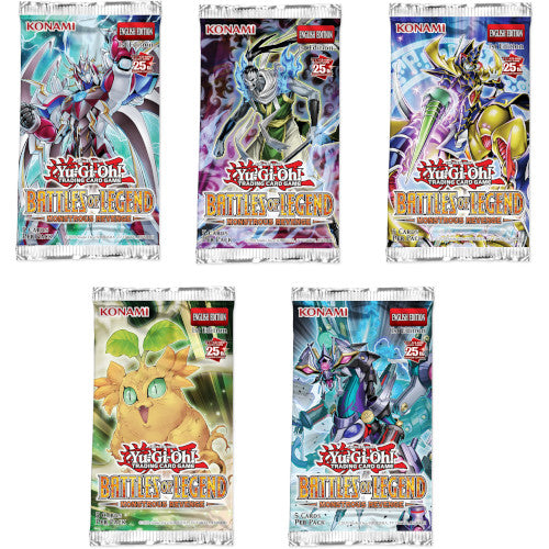 Yu-Gi-Oh Battle of Legends: Monstrous Revenge Booster Pack
