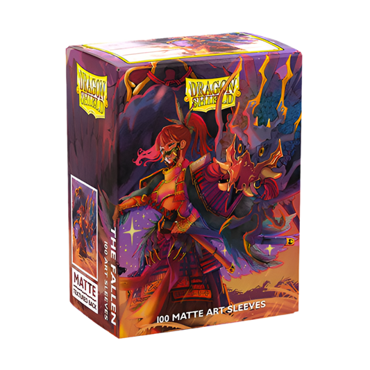 Dragon Shield - Matte Art Standard Size Sleeves 100pk - The Fallen