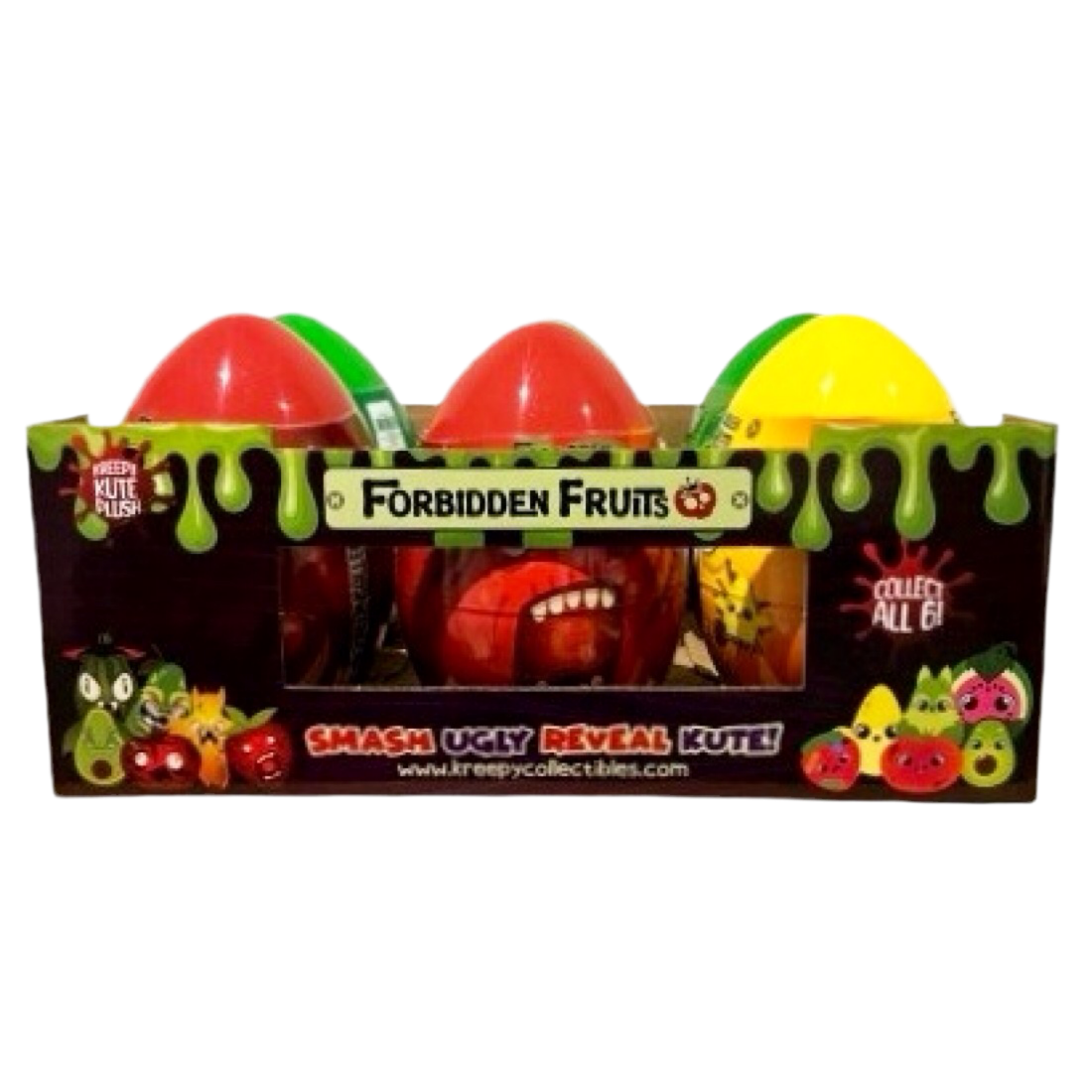 Forbidden Fruits 20cm Surprise Plush Ugly Eggs Crate