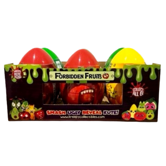 Forbidden Fruits 20cm Surprise Plush Ugly Eggs Crate