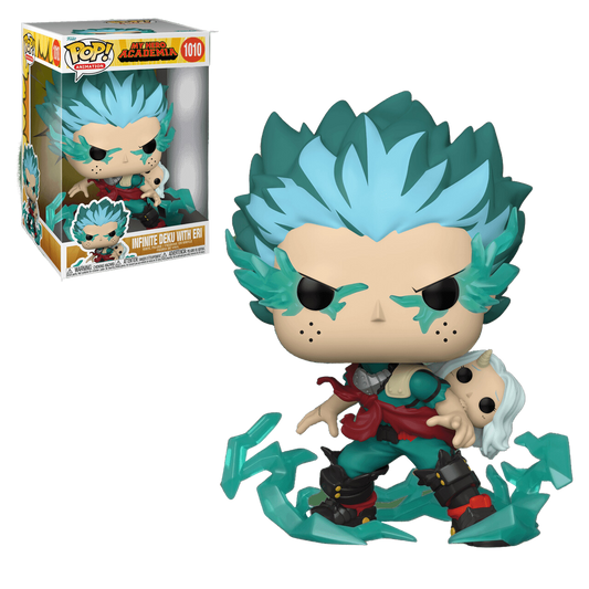 Funko POP! Animation: My Hero Academia - Jumbo Infinite Deku w/Eri