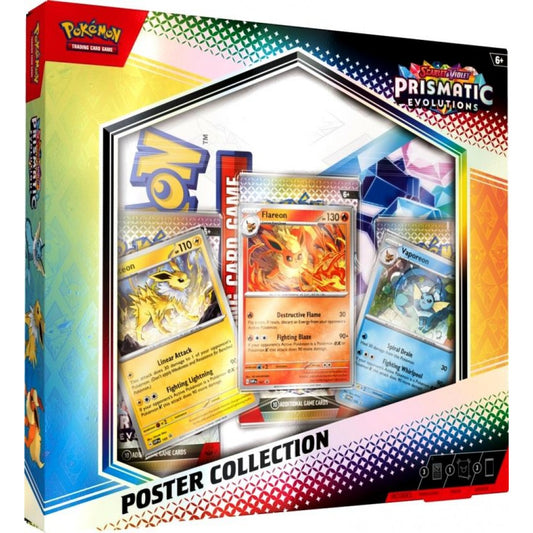 Pokemon Prismatic Evolutions Poster Collection