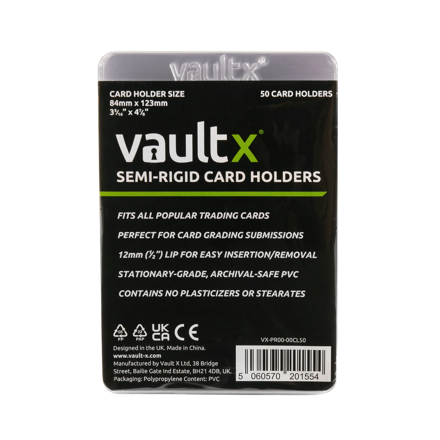 Vault X Semi-Rigid Card Holders
