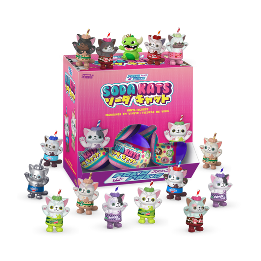 Soda Kats FUNKO Paka Paka Mystery Vinyl Figures