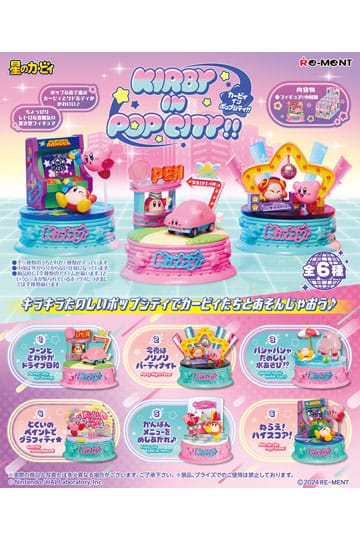 Kirby Mini Figures Kirby in Pop City