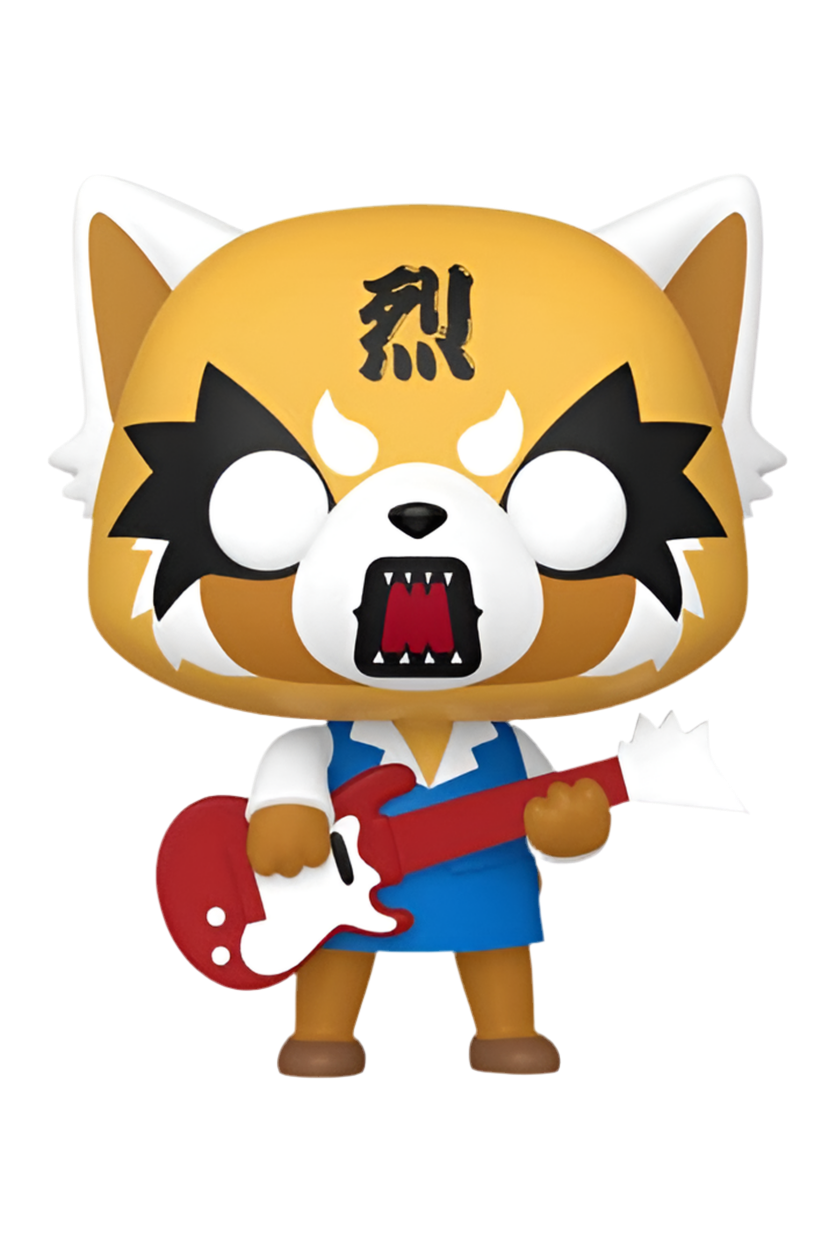 Sanrio POP! Animation Vinyl Figure Aggretsuko w/Guitar 9 cm