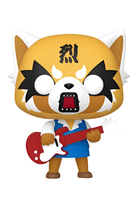 Sanrio POP! Animation Vinyl Figure Aggretsuko w/Guitar 9 cm