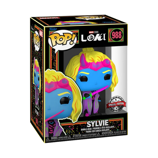 Loki Sylvie Black Light Funko Pop #988
