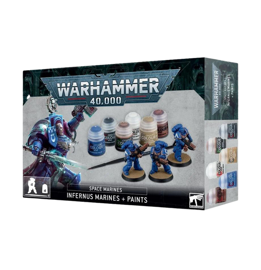 Warhammer Space Marines: Infernus Marines + Paints Set