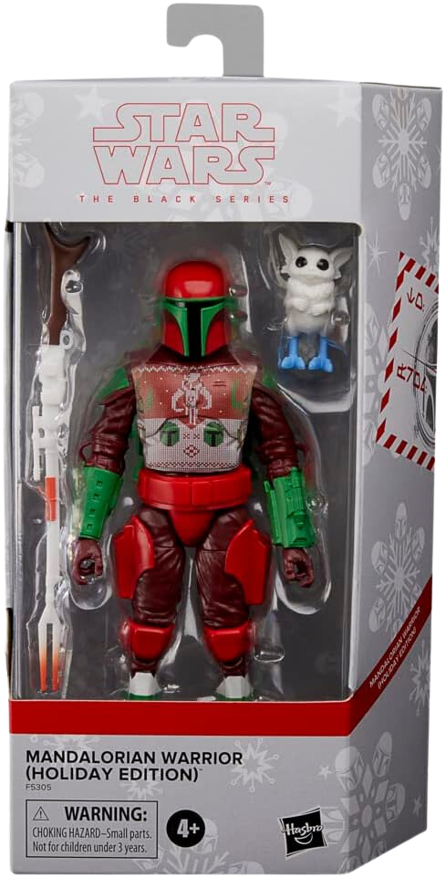 Star Wars The Black Series Mandalorian Warrior (Holiday Edition)