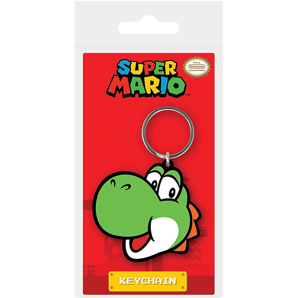 SUPER MARIO (YOSHI) PVC SPINNING KEYCHAIN