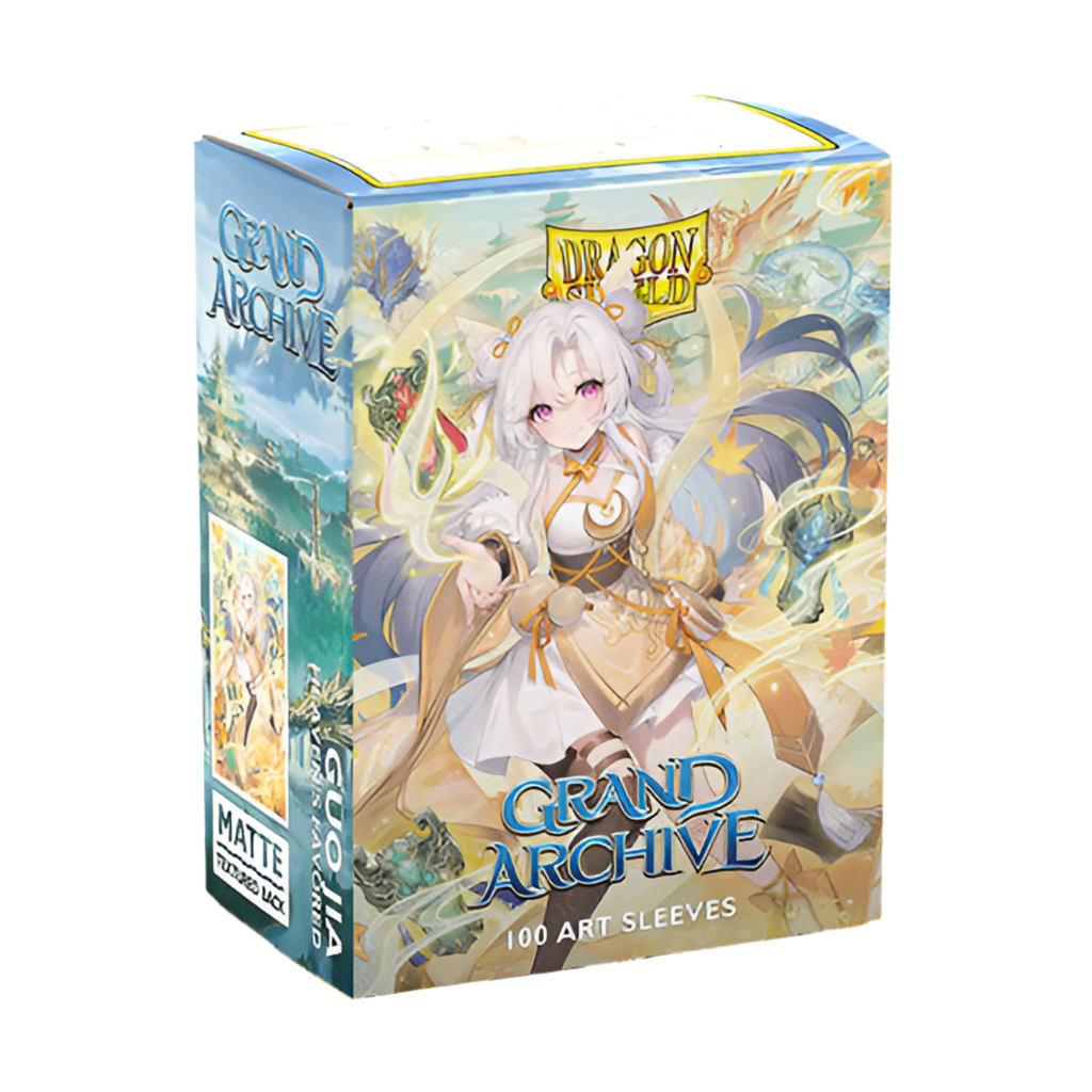 Dragon Shield - Dual Matte Art Standard Size Sleeves 100pk - Grand Archive Guo Jia