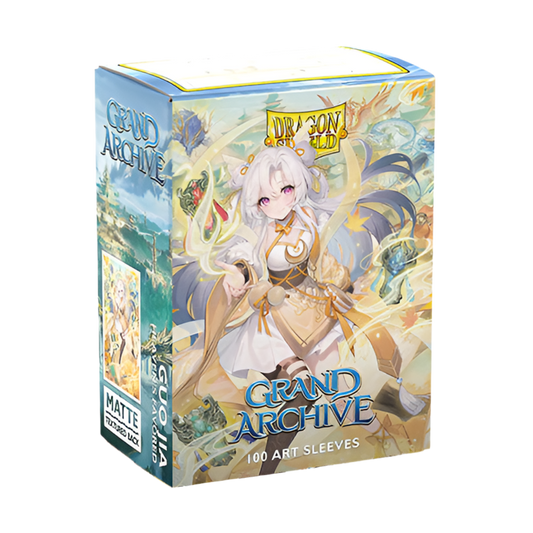 Dragon Shield - Dual Matte Art Standard Size Sleeves 100pk - Grand Archive Guo Jia