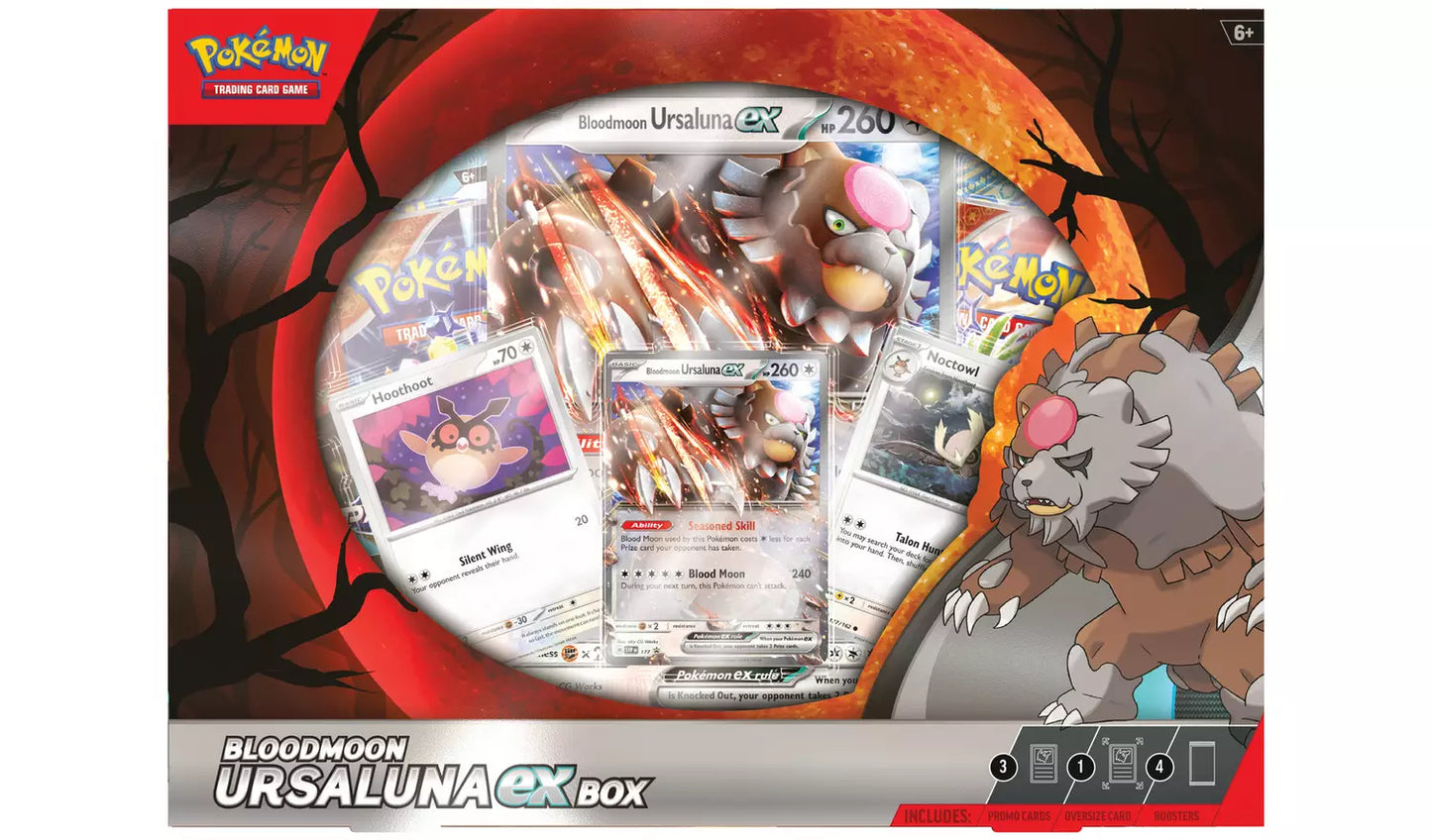 Pokemon Bloodmoon Ursaluna ex Box