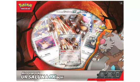 Pokemon Bloodmoon Ursaluna ex Box