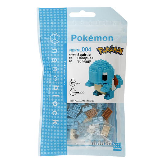 Nanoblock Pokemon Character Pack - Squirtle
