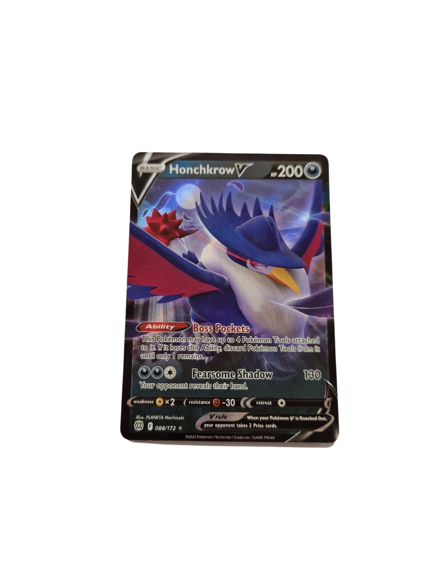Pokemon Honchkrow V 088/172
