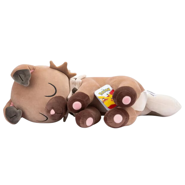 Pokemon 18" Sleeping Rockruff Plush