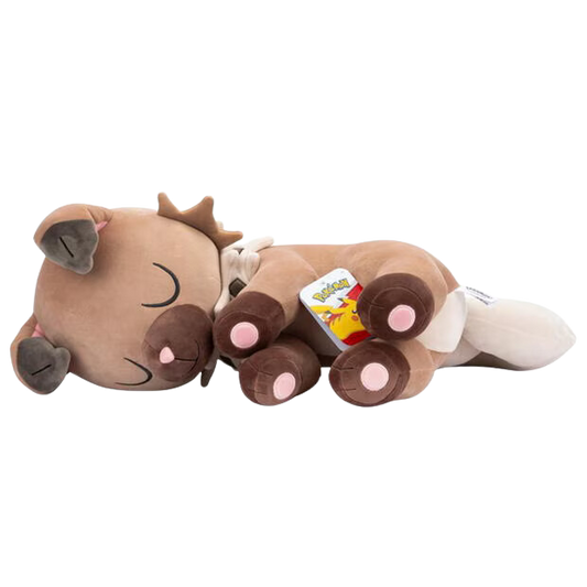 Pokemon 18" Sleeping Rockruff Plush
