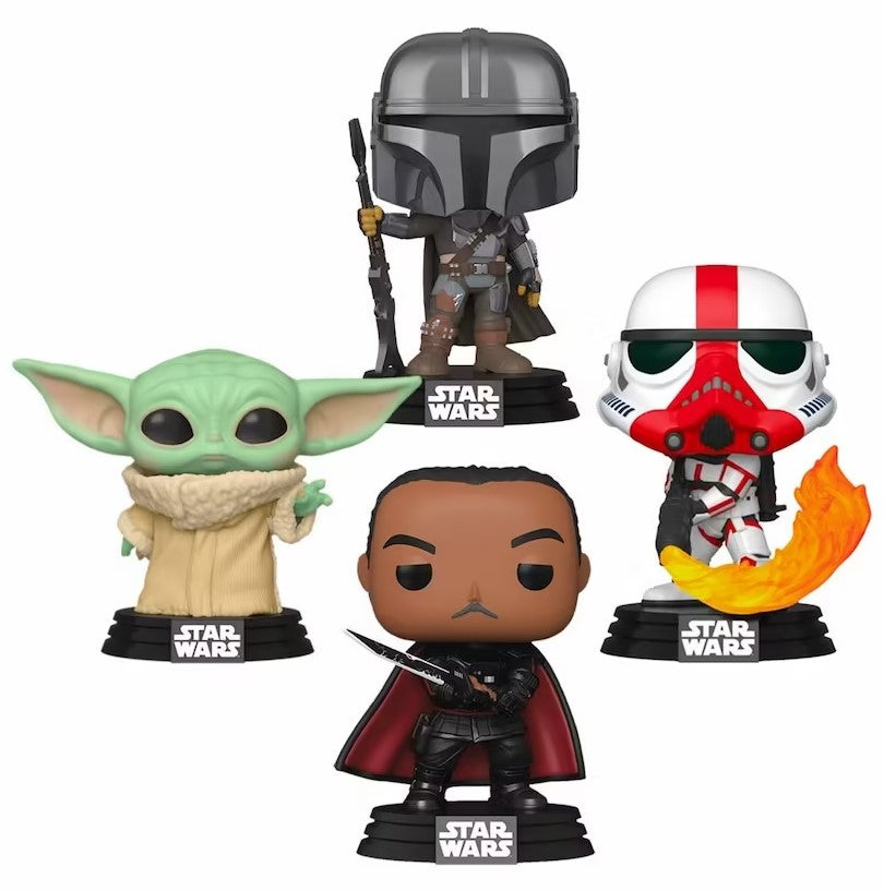 Funko Pop Star Wars Mandalorian Holiday gift set