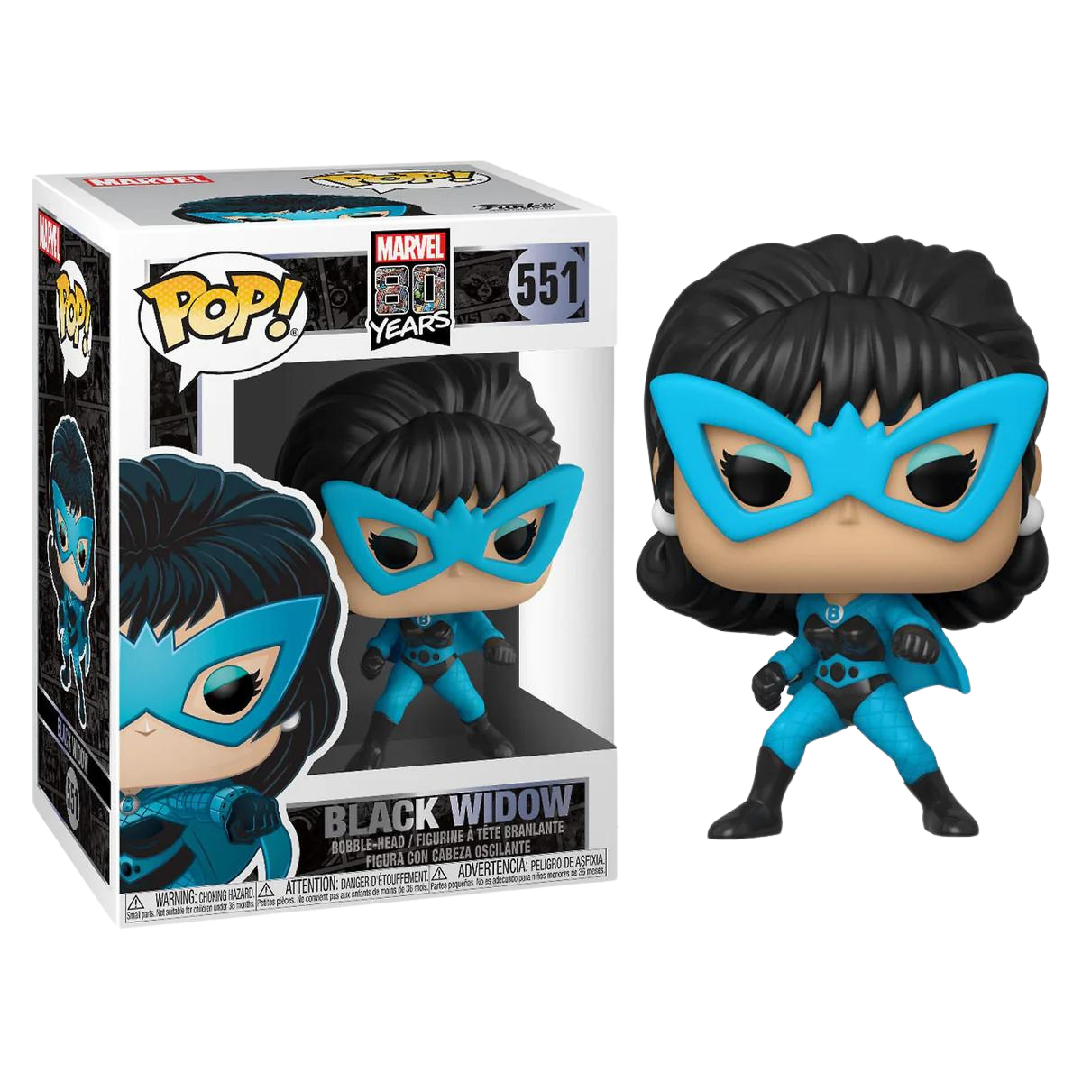 Funko Pop! Marvel 80 Years Black Widow (551)