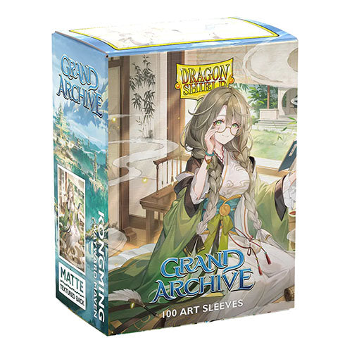 Dragon Shield - Matte Standard Size Sleeves 100pk - Grand Archive Kongming