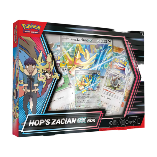Pokemon TCG: Hop's Zacian ex Box