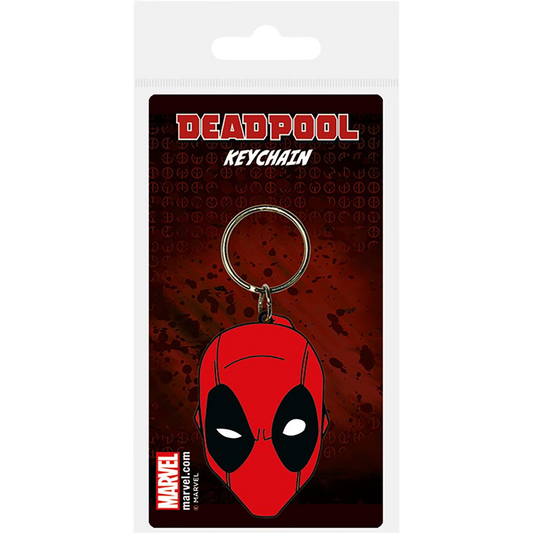 DEADPOOL (FACE) PVC KEYCHAIN