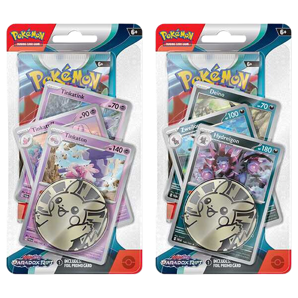 Pokémon TCG: Scarlet & Violet 4 - Paradox Rift - Premium Checklane Blister