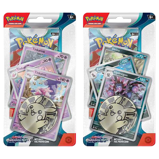 Pokémon TCG: Scarlet & Violet 4 - Paradox Rift - Premium Checklane Blister
